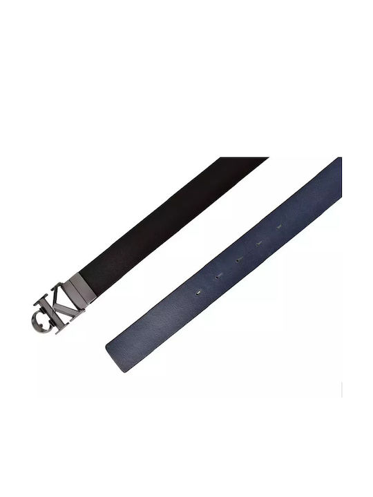 Calvin Klein -BOUCLE CK 32MM REV AU CLAIR DE LUNE (DOUBLE FACE) - NOIR/OCÉAN 2