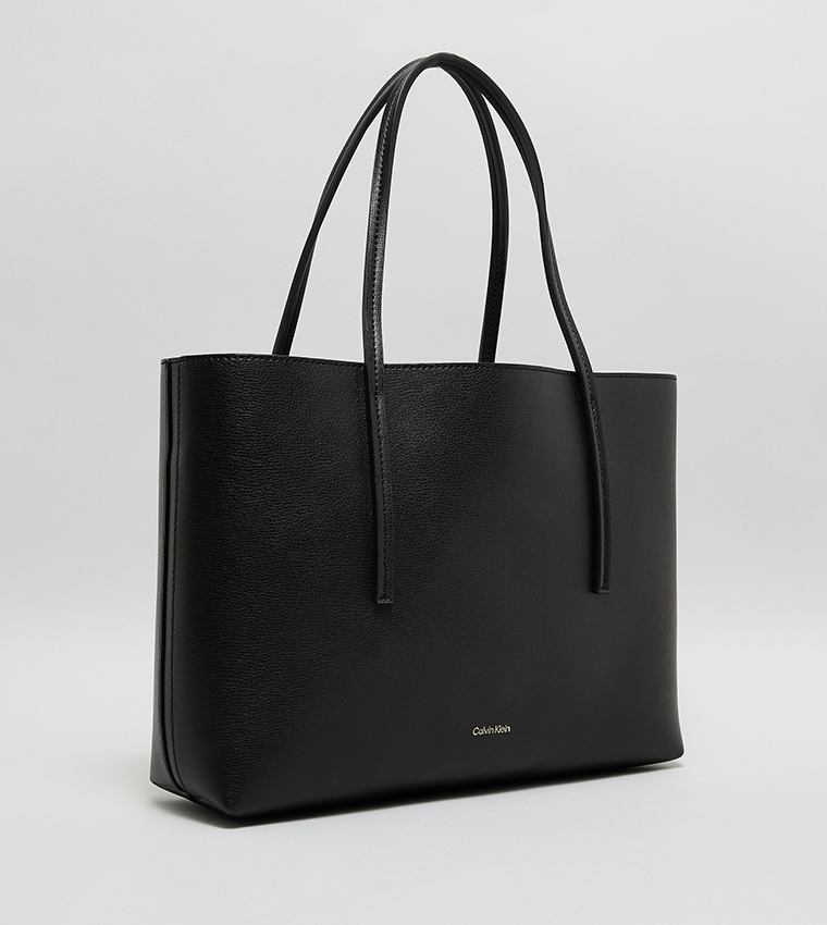 Calvin Klein - Sac cabas avec logo et porte-monnaie - Noir 3