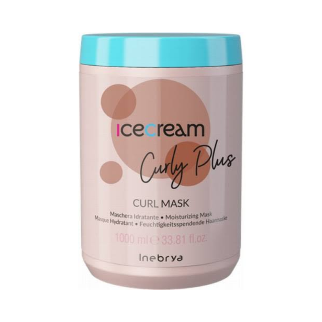 Inebrya - Ice Cream Curly Plus Masque 1000Ml