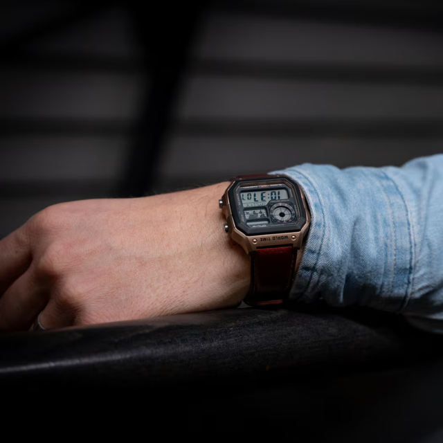 CASIO - Montre Homme AE-1200WHL-5AVDF - Marron 2