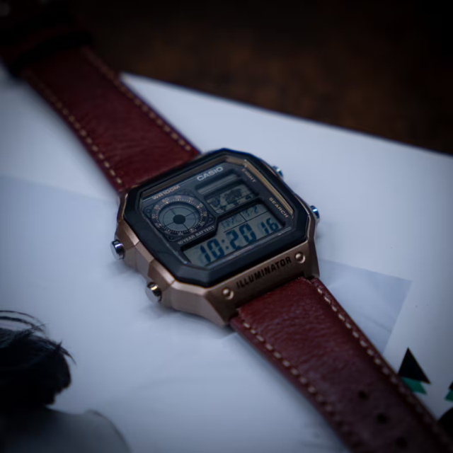 CASIO - Montre Homme AE-1200WHL-5AVDF - Marron 3