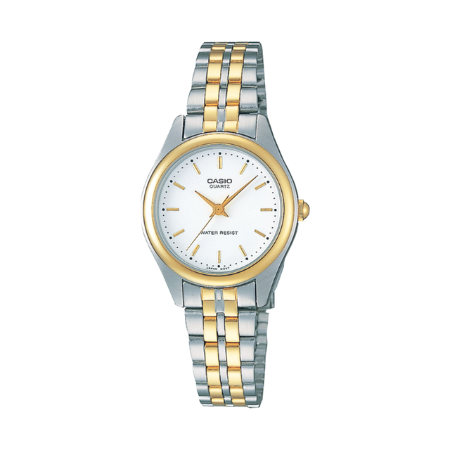 CASIO - Montre Femme LTP-1129G7ARDF - Argent & Doré