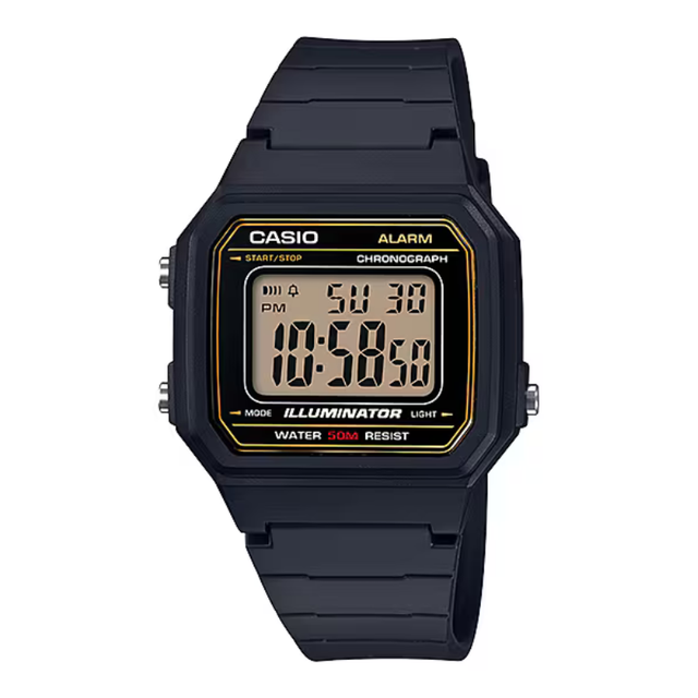 CASIO – Montre Digitale W-217H-9AVDF – Noir
