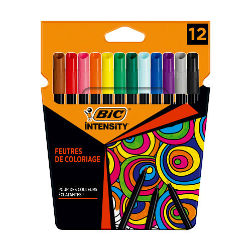 BIC - Feutres de coloriage BIC Color Up - Couleurs assorties - lot de 12