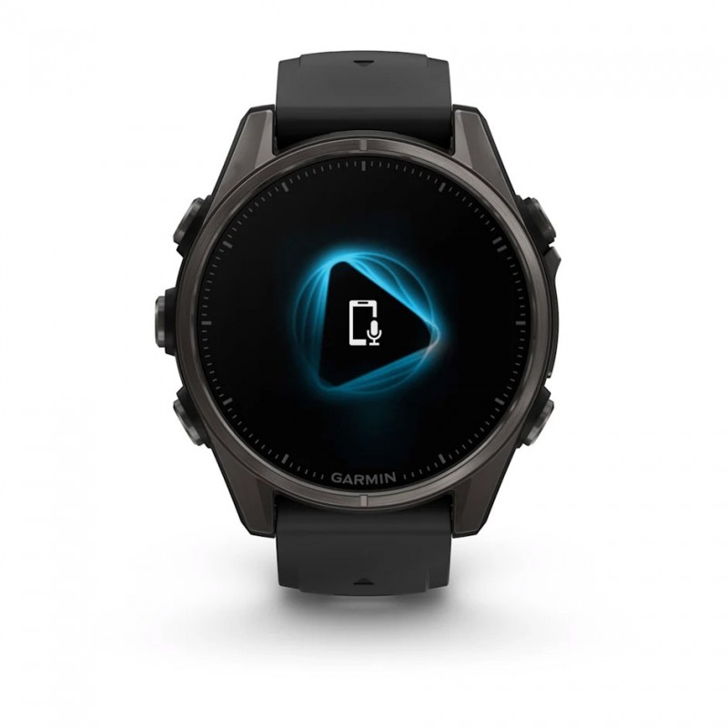 GARMIN - Fenix 8 AMOLED Sapphire 43 mm - GPS Multisports - Noir 7