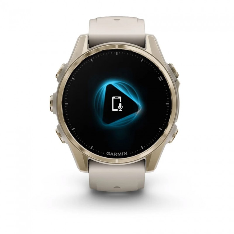 GARMIN - Fenix 8 AMOLED Sapphire 43 mm - GPS Multisports - Gris Claire 6