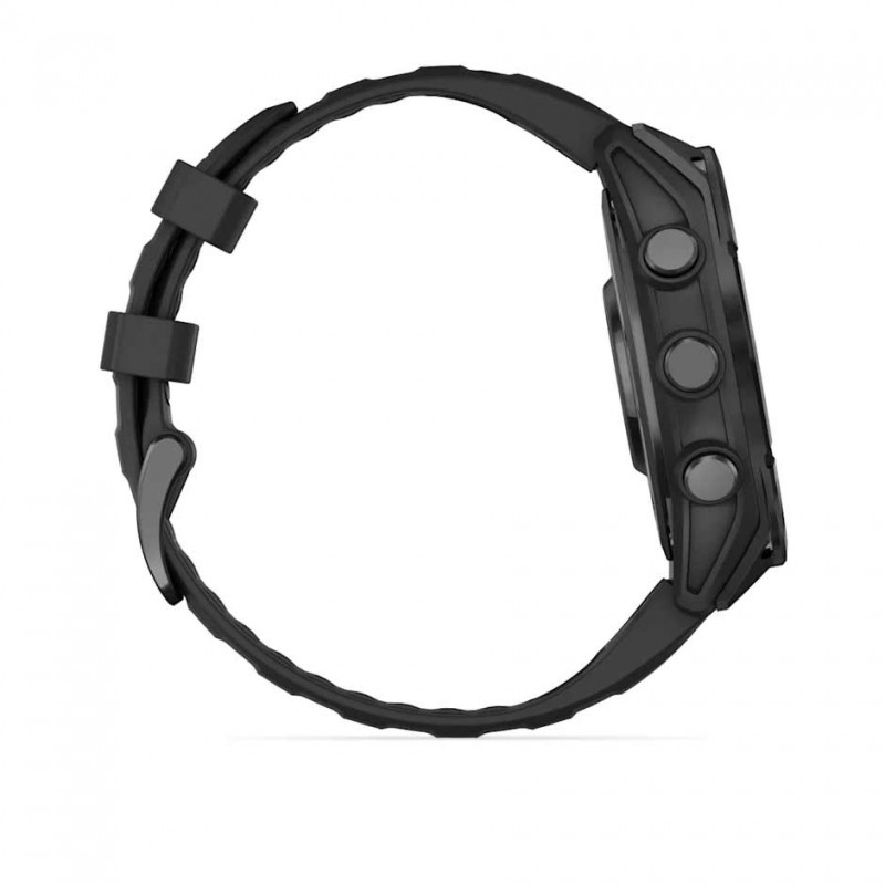 GARMIN - Fenix 8 AMOLED 47 mm - Montre Connectée GPS Multisports - Noir 5