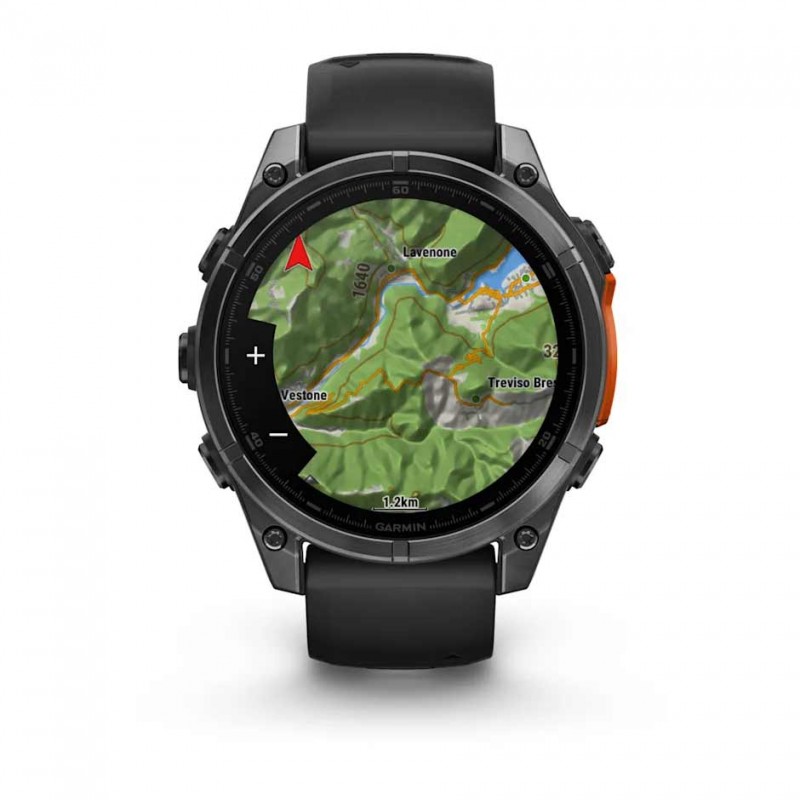 GARMIN - Fenix 8 AMOLED 47 mm - Montre Connectée GPS Multisports - Noir 6