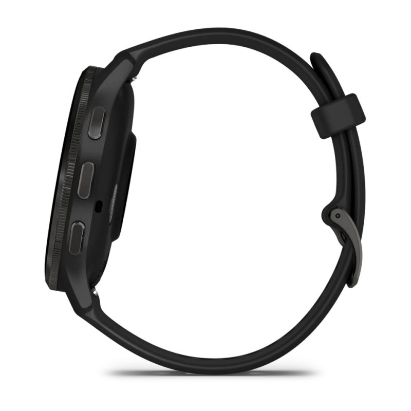 GARMIN - Venu 3 - Lunette Gray en acier inoxydable / Boîtier Noir / Bracelet en silicone Noir 7