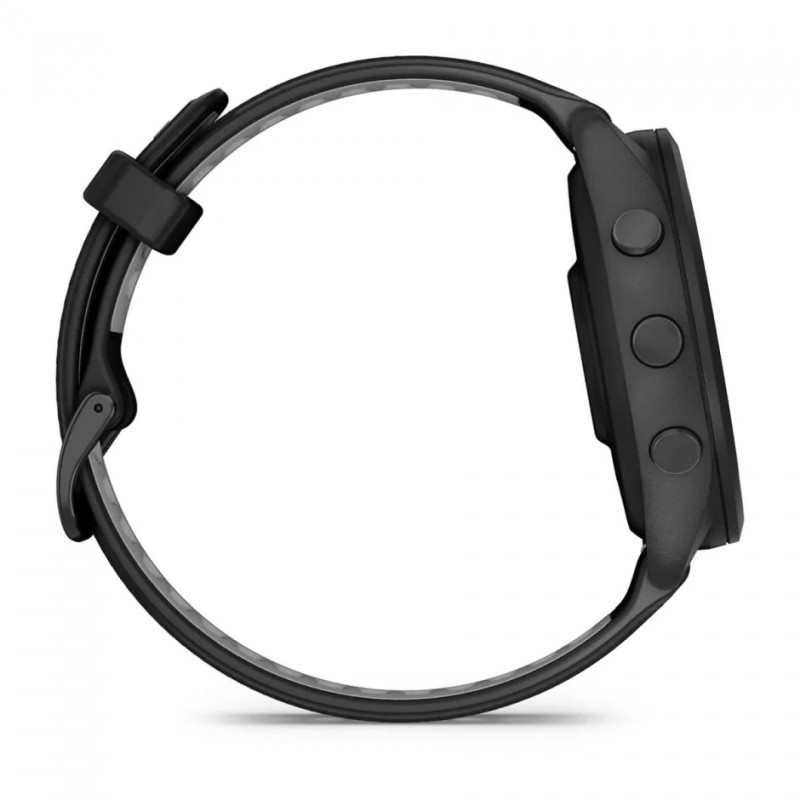 GARMIN - Forerunner 265 - Noire avec bracelet en silicone Noir/Gris 7