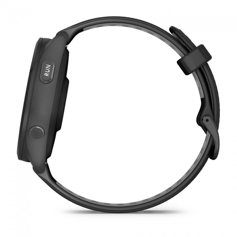 GARMIN - Forerunner 265 - Noire avec bracelet en silicone Noir/Gris 8