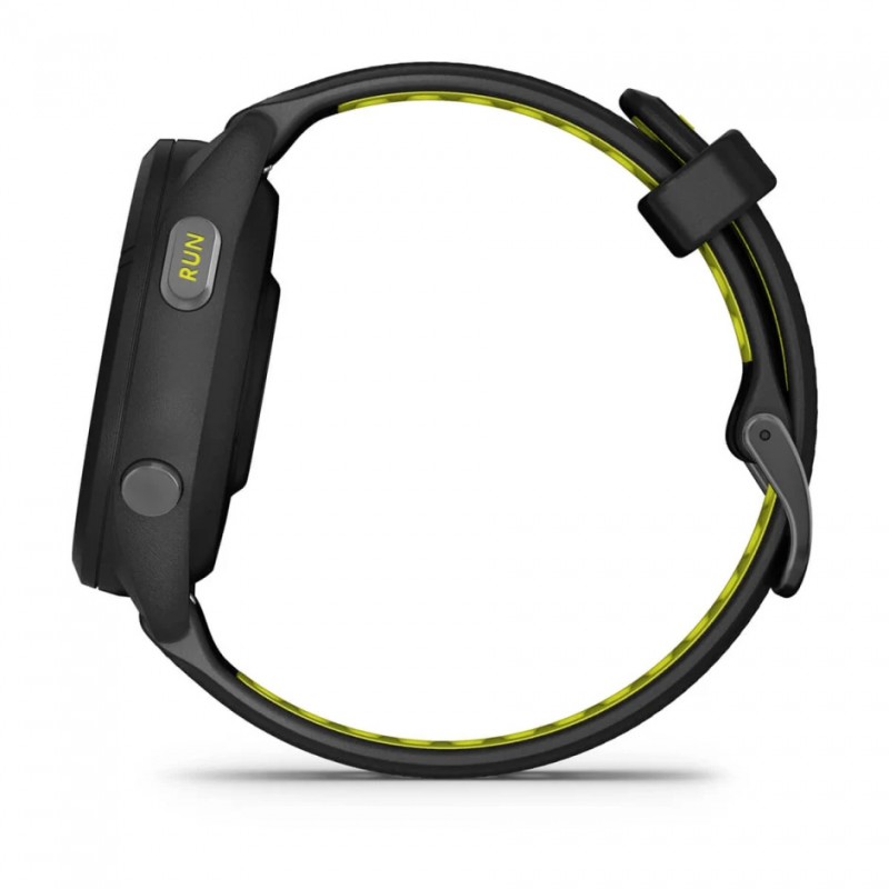 GARMIN - Forerunner 265S - Noire avec bracelet en silicone Noir/Jaune 8