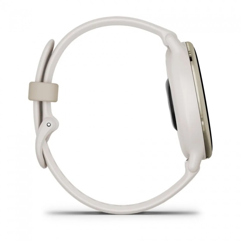 GARMIN - Vívoactive 5 - Ivoire / Lunette en aluminium Soft Gold / Bracelet silicone Ivoire 5