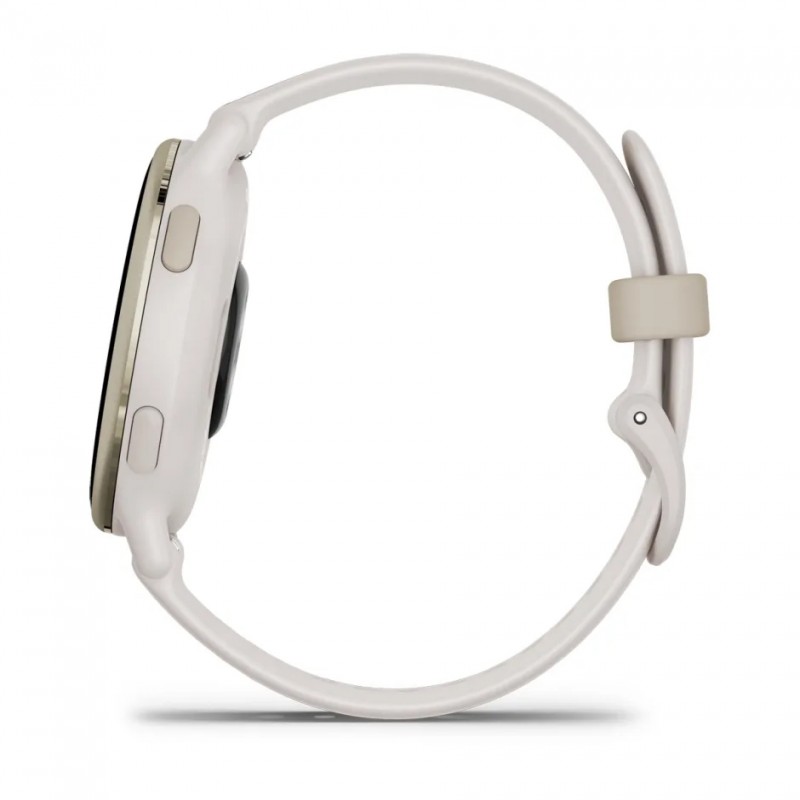 GARMIN - Vívoactive 5 - Ivoire / Lunette en aluminium Soft Gold / Bracelet silicone Ivoire 8