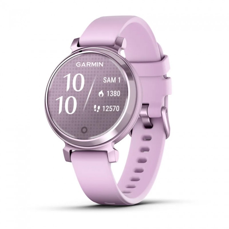 GARMIN - Lily 2 - Metallic Lilac avec bracelet en silicone Lilas