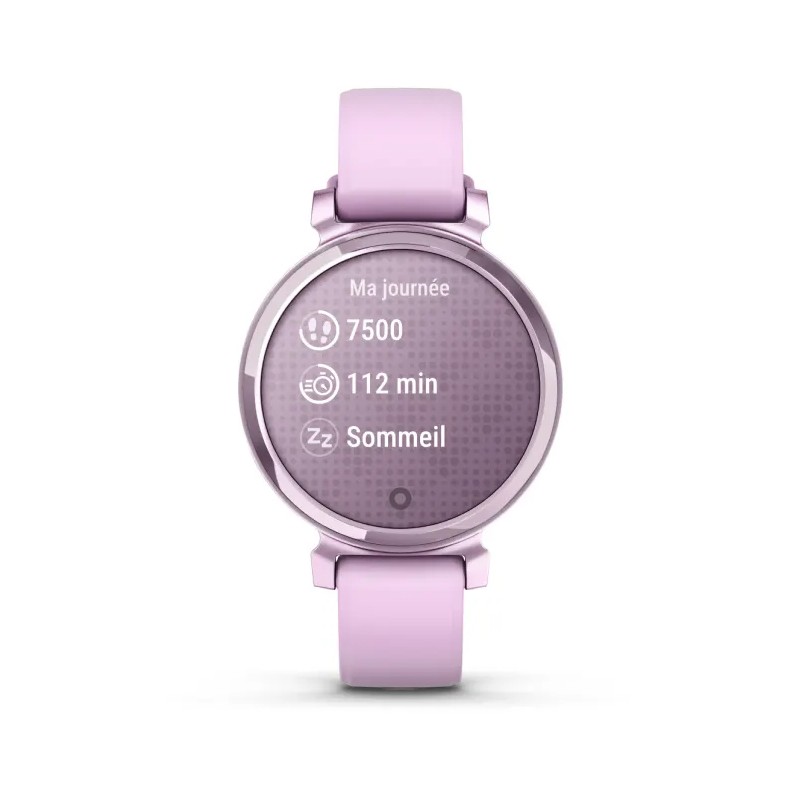 GARMIN - Lily 2 - Metallic Lilac avec bracelet en silicone Lilas 5