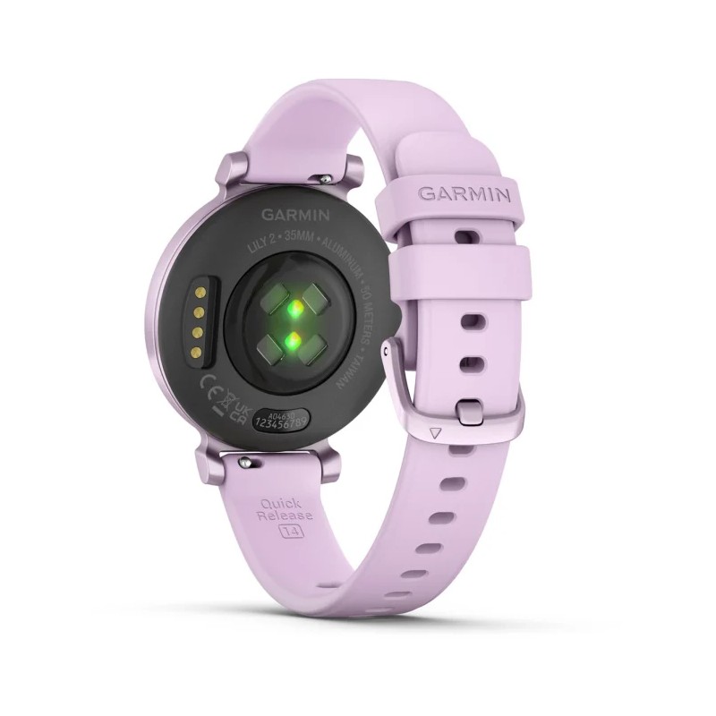GARMIN - Lily 2 - Metallic Lilac avec bracelet en silicone Lilas 6