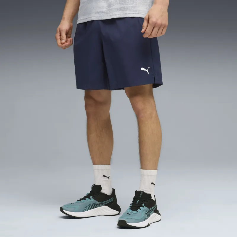 Puma - Short tissé 18 cm TRAIN ALL DAY Foundations - Bleu Marine 2