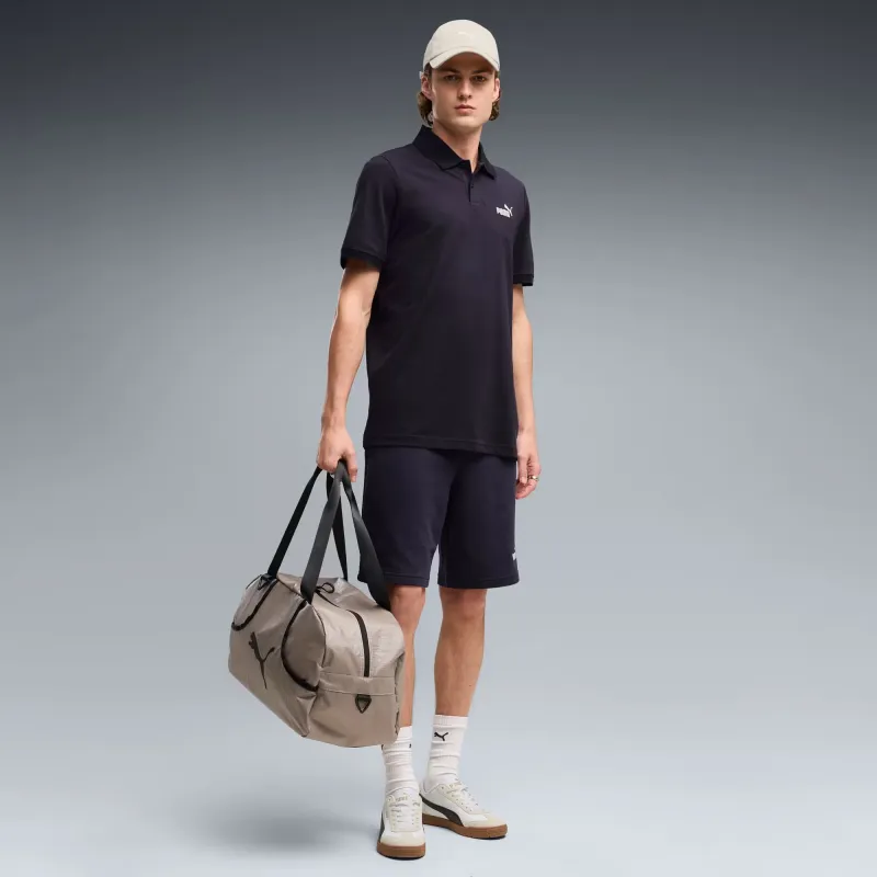 Puma - Polo piqué à logo Essentials No. 1 - Bleu Marine