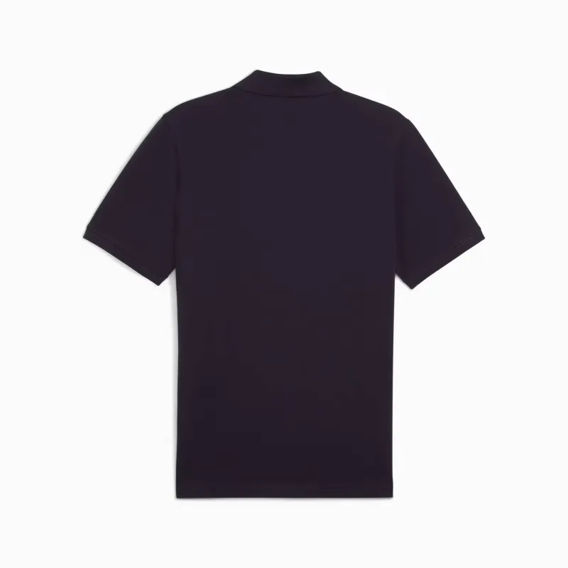 Puma - Polo piqué à logo Essentials No. 1 - Bleu Marine 5