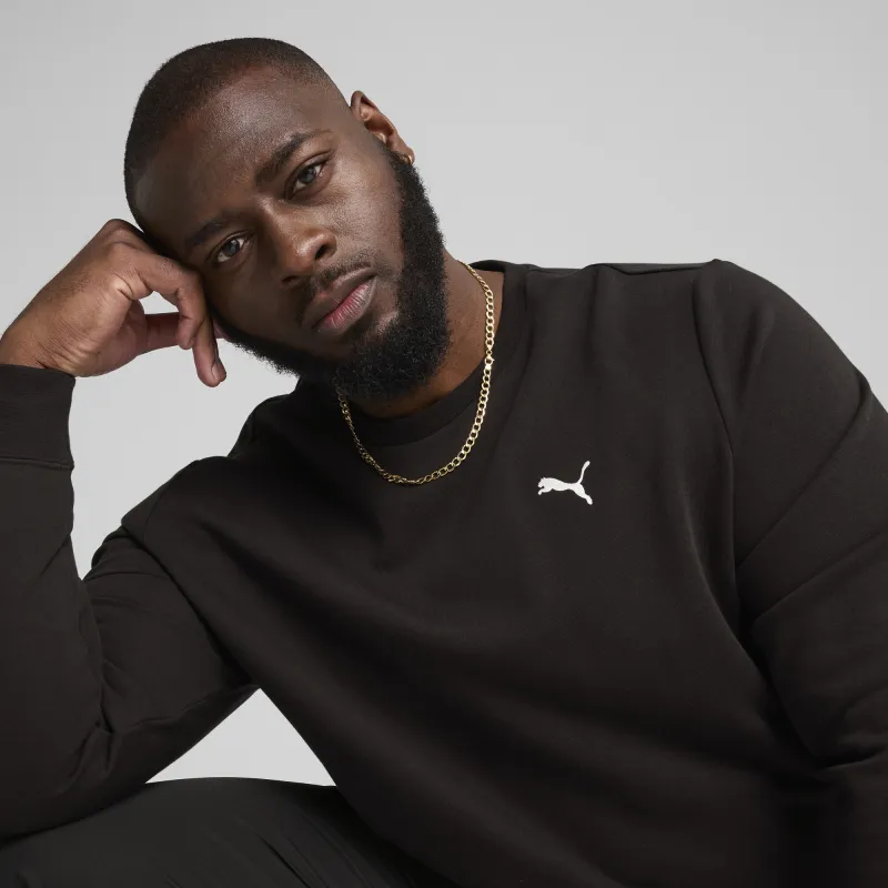 Puma - Sweat-shirt à col rond ESS TR - Noir 4