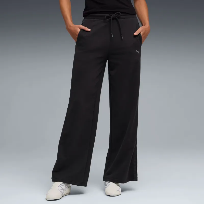 Puma - Pantalon à taille haute et jambes larges HER - Noir 2