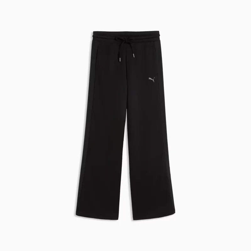 Puma - Pantalon à taille haute et jambes larges HER - Noir 4