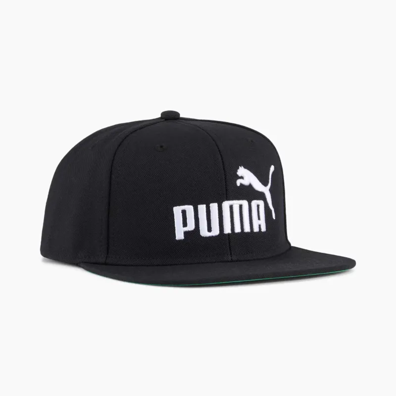 Puma - Casquette à visière plate et logo N° 1 Essentials - Noir