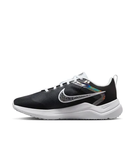 Nike - Chaussures à lacets texturées DOWNSHIFTER 12 PRM - Noir Gris 2