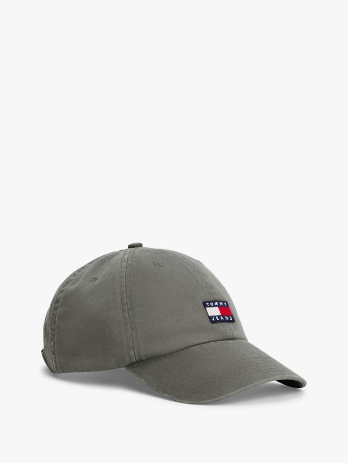 Tommy Hilfiger - Casquette de baseball Heritage à six panneaux - Gris Charbon