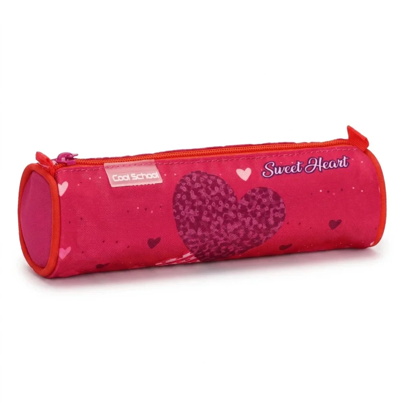 COOL SCHOOL  - Pack Scolaire 4 Pièces - Motif Sweet Heart Rose 4