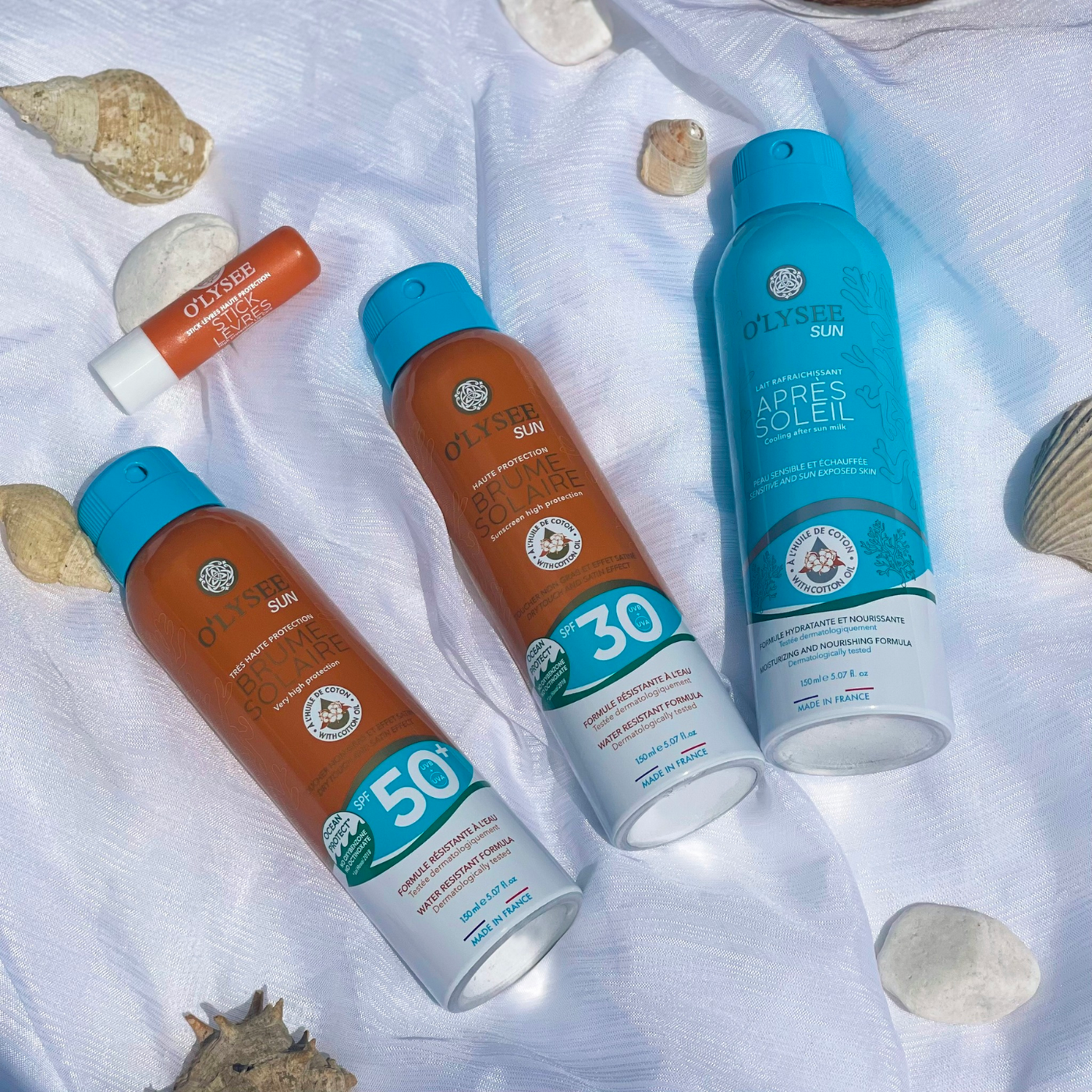 O'Lysee - Sun Brume Solaire Très Haute Protection Spf50+ 150 Ml 3