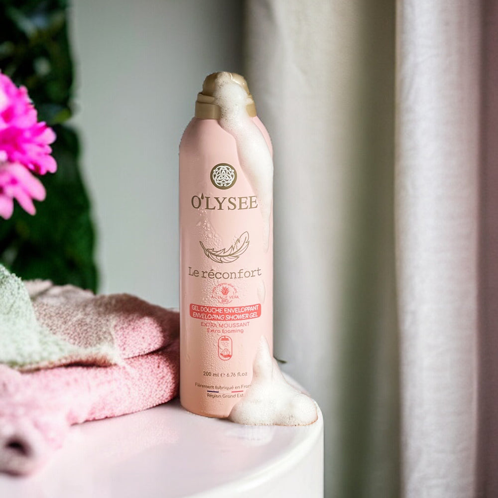 O'Lysee -  Gel Douche  Extra Moussant Le Réconfort 200Ml À L'Aloe Vera Bio 2