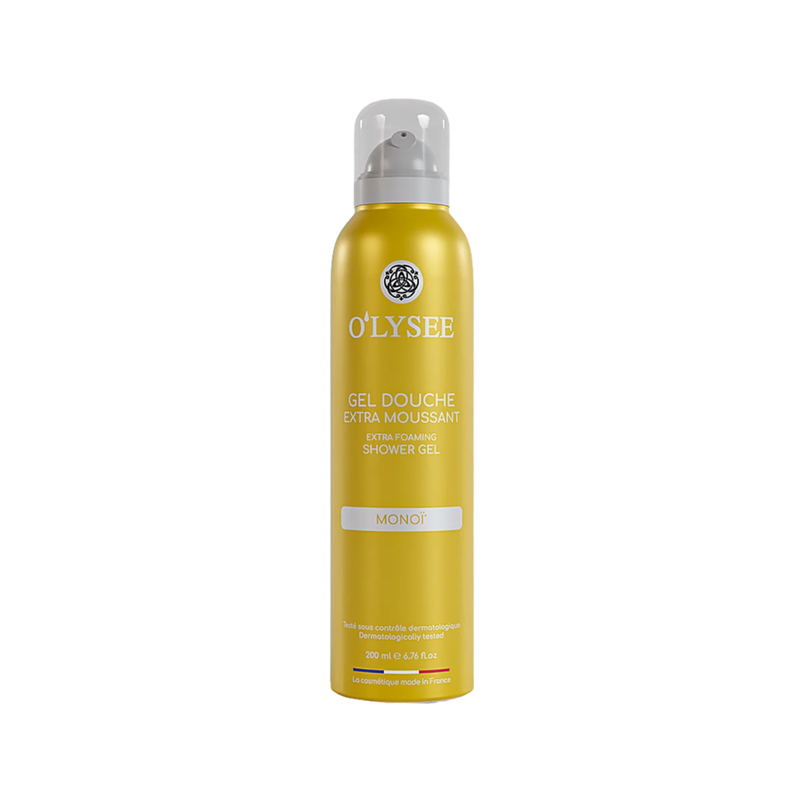 O'Lysee -  Gel Douche  Extra Moussant Monoï  200Ml Délicatement Parfumé