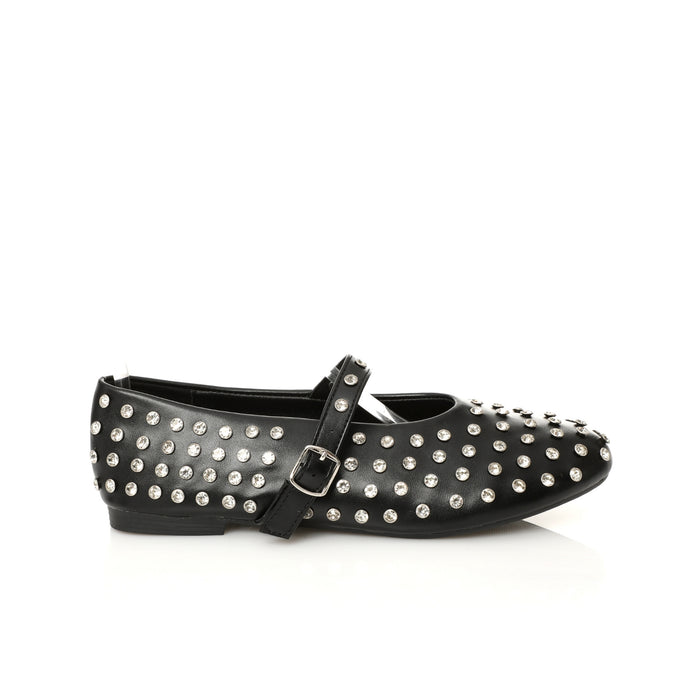 Seaside - Mary Jane avec strass E25-F361 - Noir 6