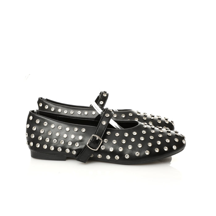 Seaside - Mary Jane avec strass E25-F361 - Noir 7