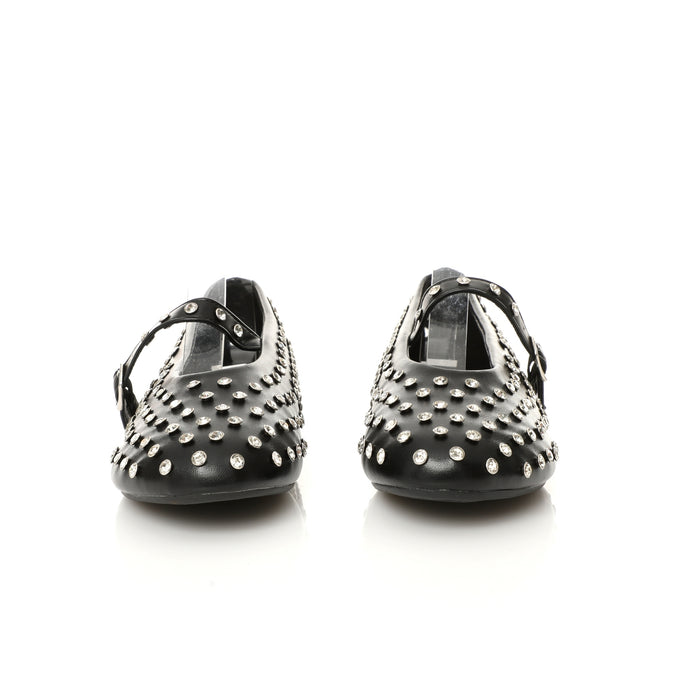 Seaside - Mary Jane avec strass E25-F361 - Noir 10