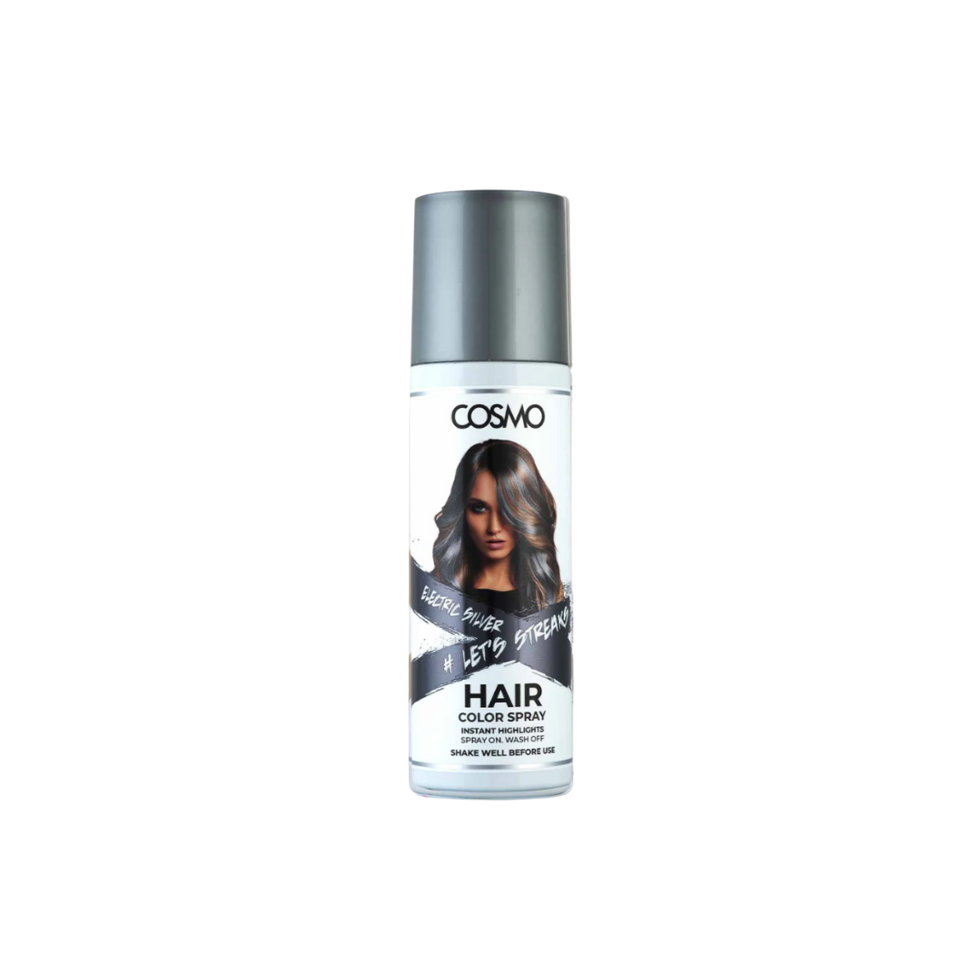 Cosmo - Hair Color Spray 100Ml Electric Silver