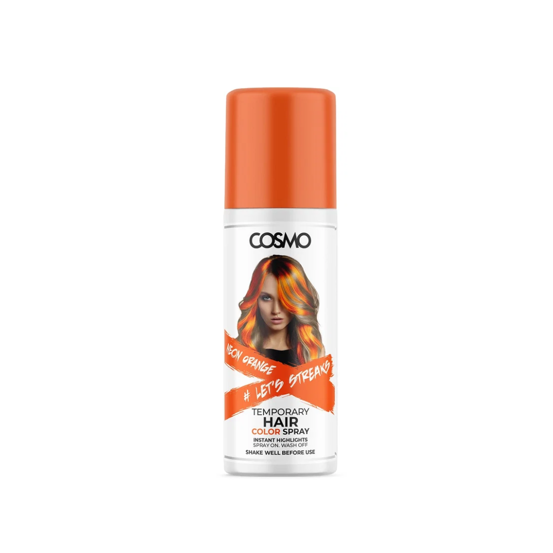 Cosmo - Hair Color Spray 100Ml Neon Orange