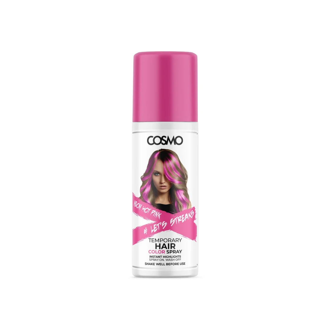 Cosmo - Hair Color Spray 100Ml Neon Hot Pink