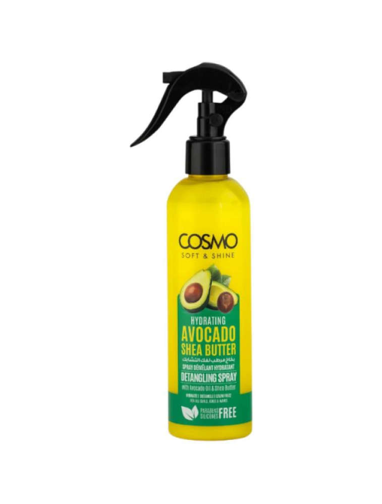 Cosmo - Soft & Shine Detaning Spray 250Ml Avocado & Shea Butter