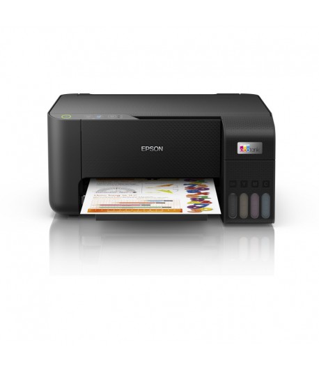 EPSON - Imprimante Multifonction 3-en-1 EcoTank L3210 à Réservoir Intégré - Noir 2