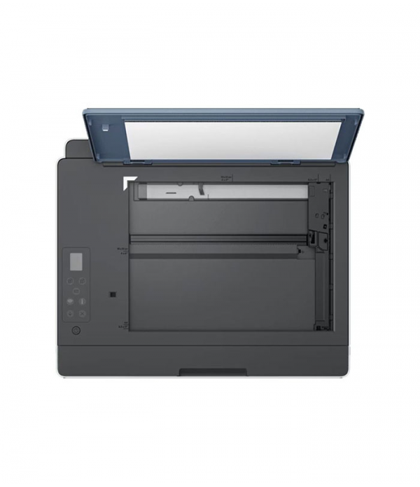 HP - Imprimante Multifonction 3-en-1 Smart Tank 585 Wi-Fi - Blanc & Bleu 3