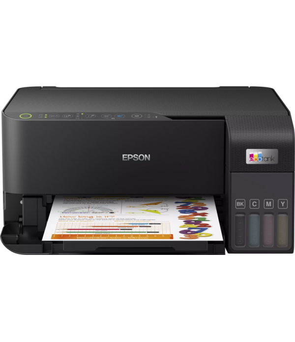 EPSON - Imprimante Multifonction EcoTank L3550 A4 Wi-Fi - Noir 2