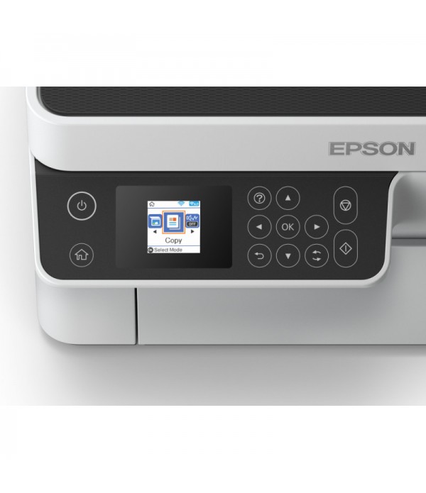 EPSON - Imprimante Multifonction 3-en-1 Monochrome EcoTank ET-M2120 Wi-Fi - Blanc & Noir 2