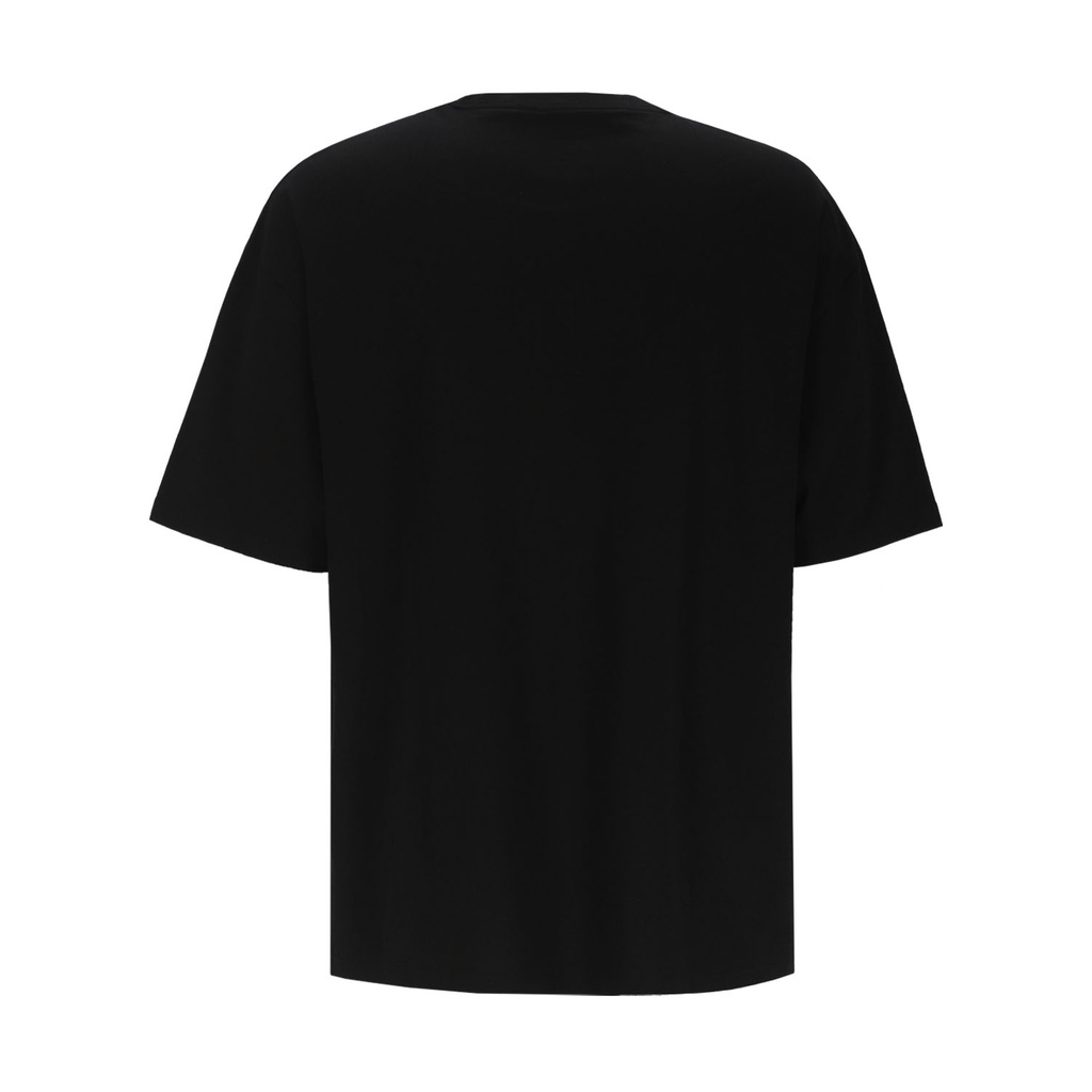 Kontakt - Ensemble homme t-shirt oversized  TOZEUR et short - Noir Gris 2
