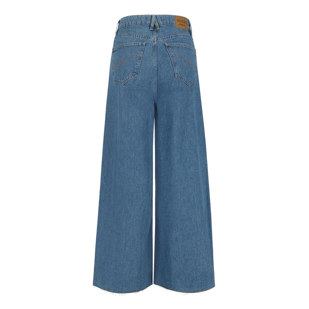 Kontakt - Super wide leg jeans femme - WIDED 2.0 - Bleu Clair 3
