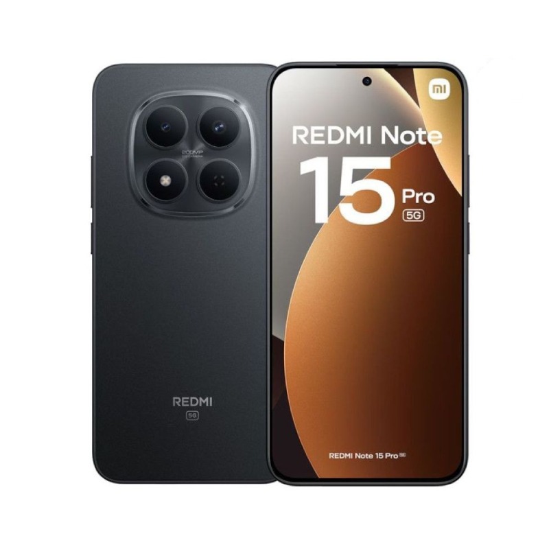 XIAOMI - Smartphone Xiaomi Redmi Note 15 Pro 5G 12Go 256Go - Noir