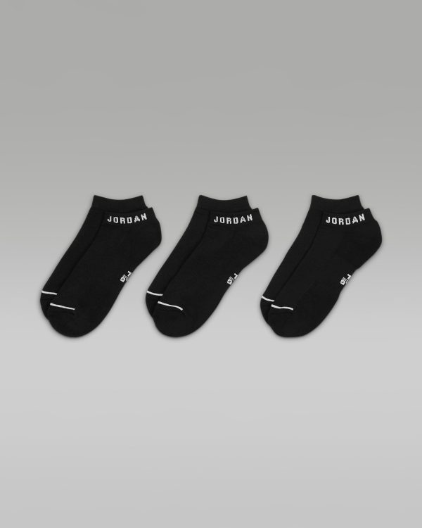 Nike - CHAUSSETTES INVISIBLES DE TOUS LES JOURS (3 PAIRES) - Noir 2