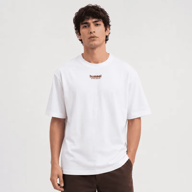 Hummel - T-shirt HML GLOBAL - Blanc